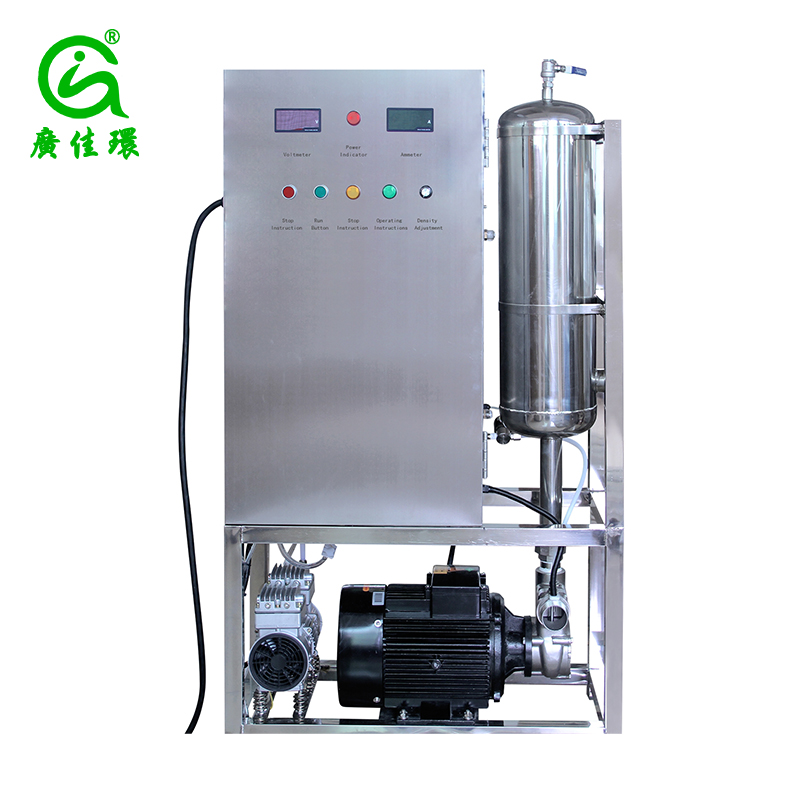     廣州佳環電器科技有限公司品牌廠家30克氧氣源臭氧發生器 水機 帶混合罐臭氧水量4-8T （型號:YT-016-S-30A  30克臭氧發生器水機）水機產品組成：30G電源模塊